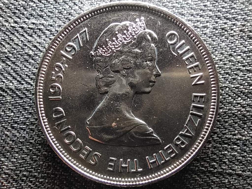 Gibraltár II. Erzsébet uralkodásának 25. évfordulója 25 penny