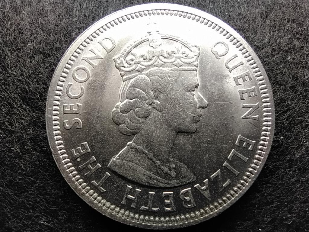 Mauritius II. Erzsébet 1 rúpia