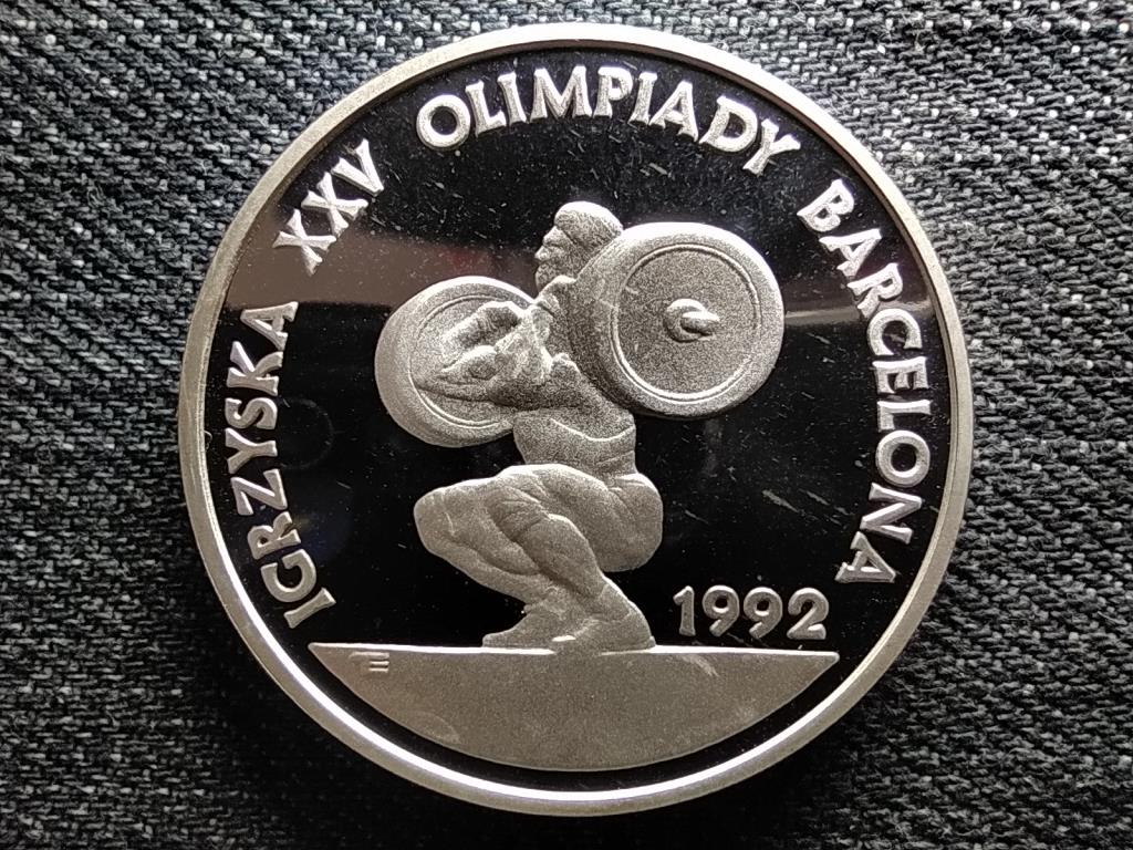 Lengyelország XXV. Olimpiai Játékok Barcelona 1992 .925 ezüst 200000 Zloty