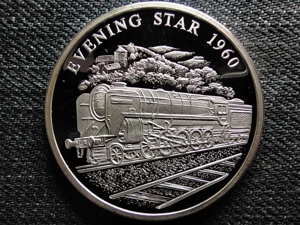 Németország A vasút története Evening Star 1960 .999 ezüst