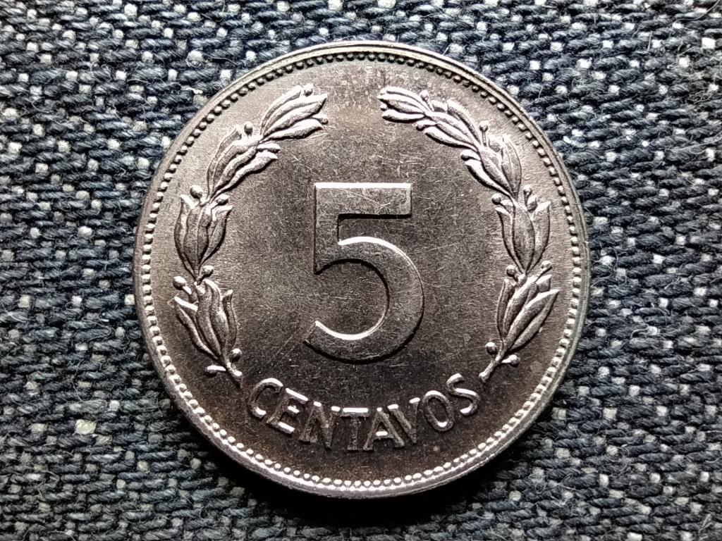 Ecuador Köztársaság (1830-0) 5 Centavo
