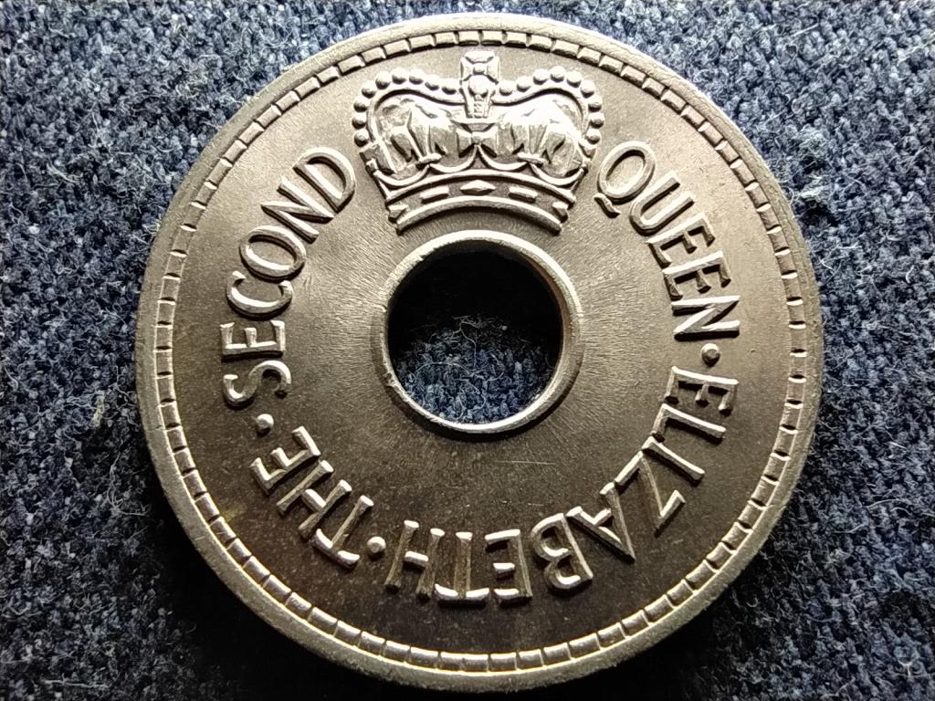 Fidzsi-szigetek II. Erzsébet 1 penny