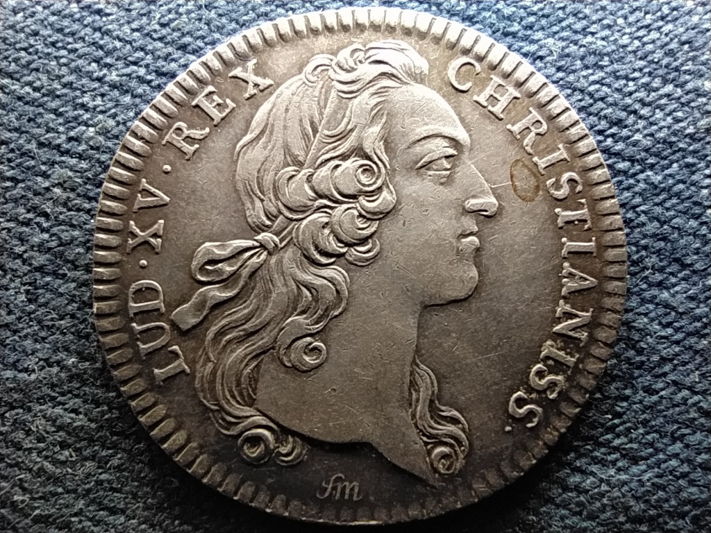 XV. Lajos francia ezüst zseton Osztrák örökösödési háború (1740-1748) 1741