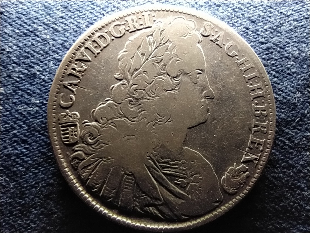 III. Károly (1711-1740) ezüst 1 Tallér 1736 KB 