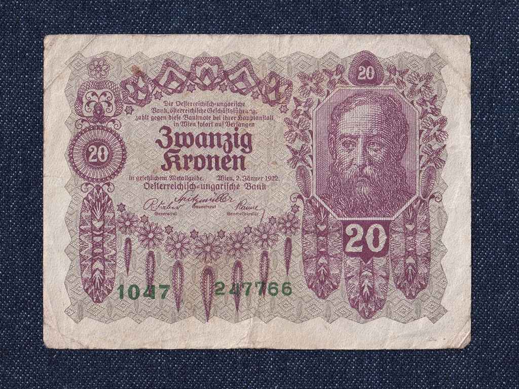 Ausztria 20 Korona 1922