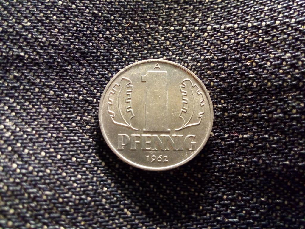 Németország Demokratikus Köztársaság (1949-1990) 1 Pfennig 1962 A