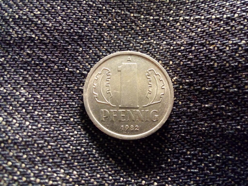 Németország Demokratikus Köztársaság (1949-1990) 1 Pfennig 1982 A