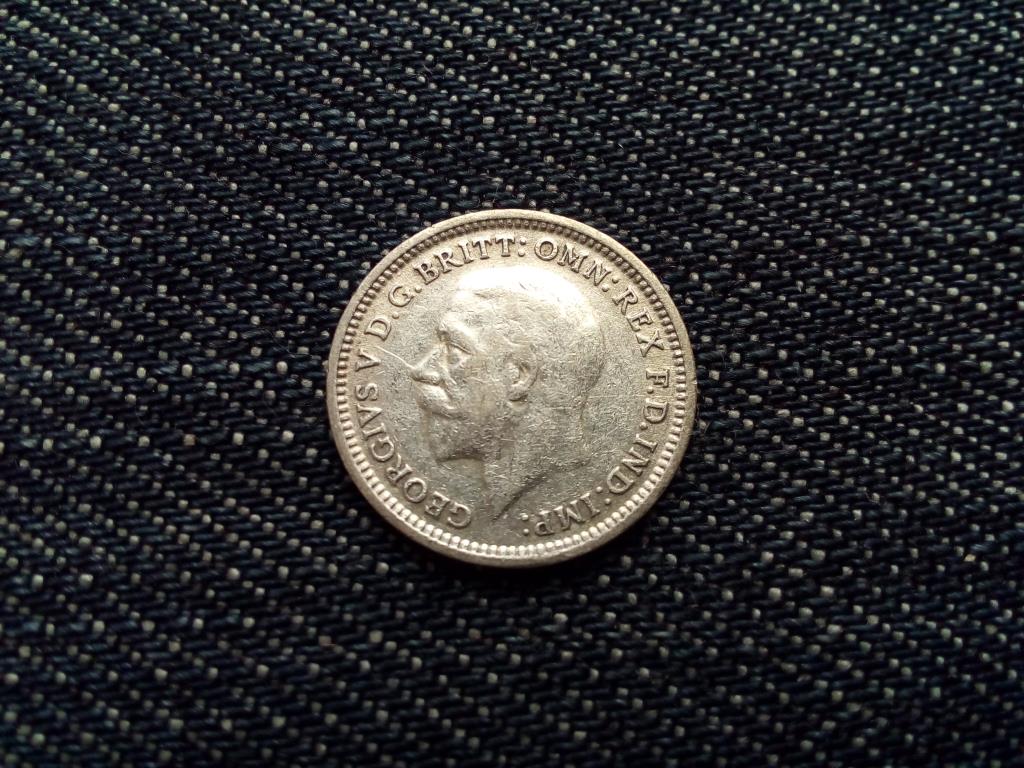 Anglia V. György .500 ezüst 3 Pence 1935