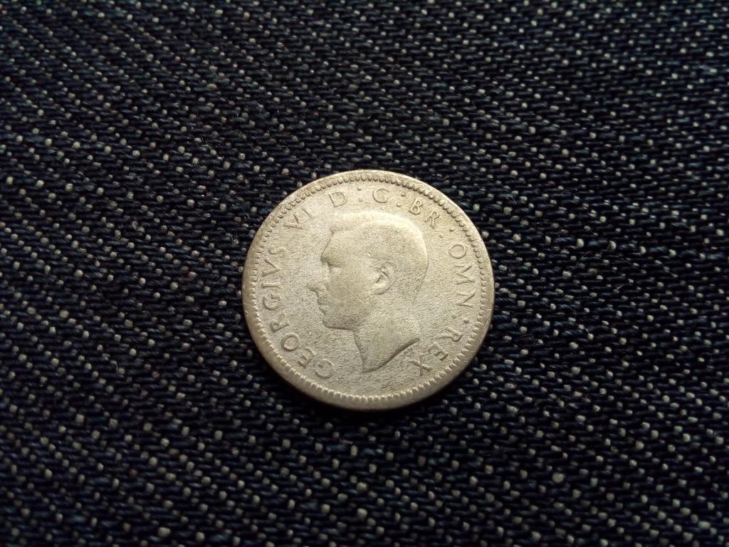 Anglia VI. György .500 ezüst 3 Pence 1938