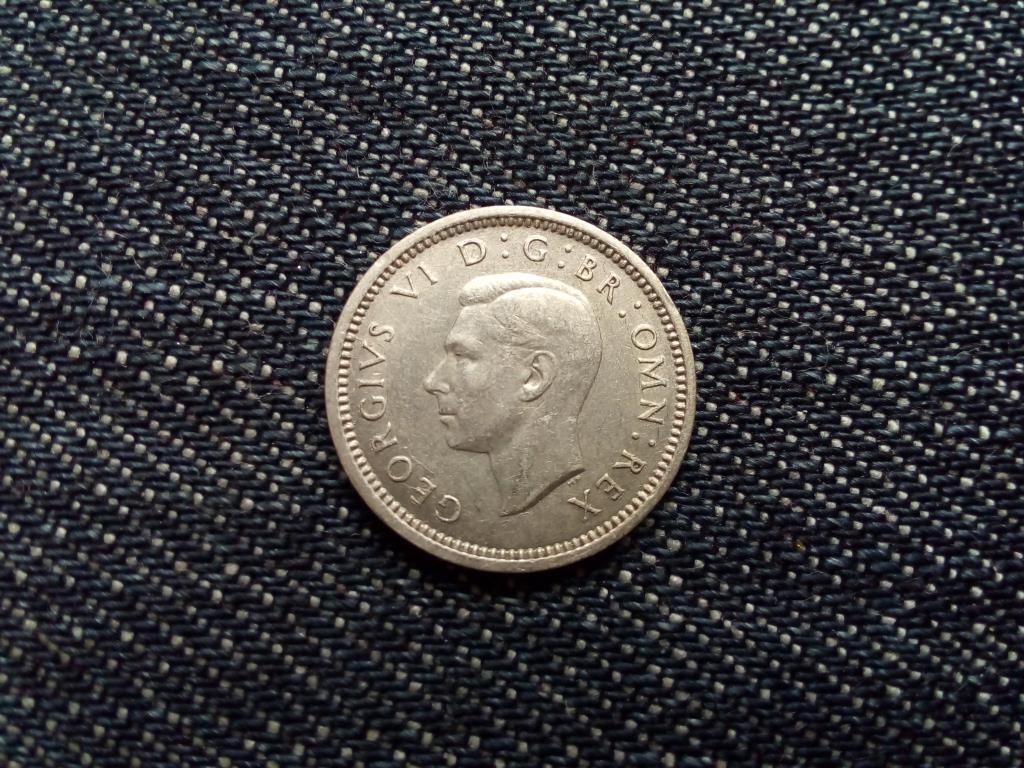 Anglia VI. György .500 ezüst 3 Pence 1940