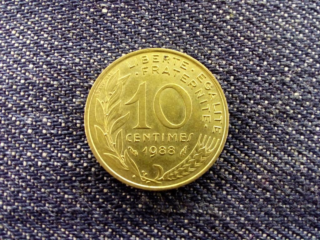 Franciaország 10 Centimes 1988