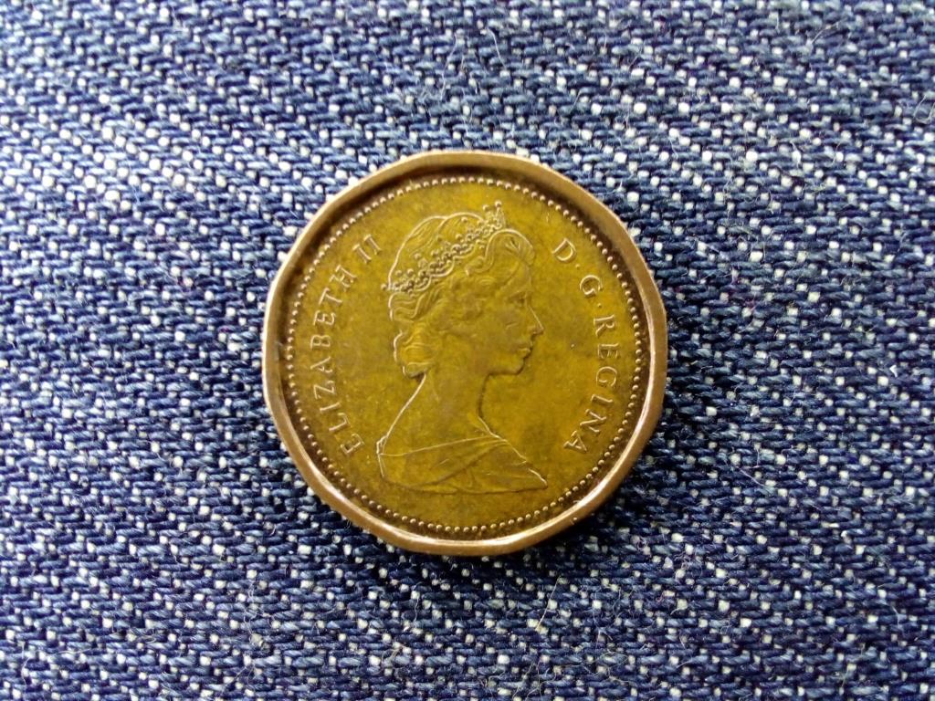 Kanada II. Erzsébet 1 Cent 1987