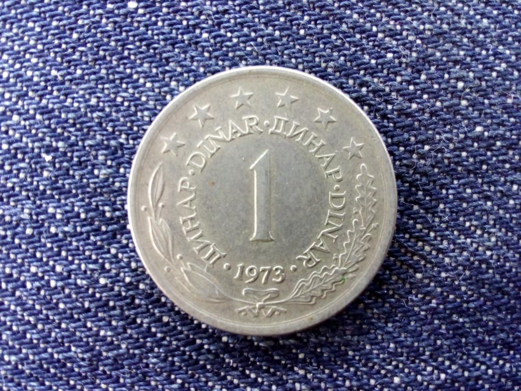 Jugoszlávia 1 Dínár 1973