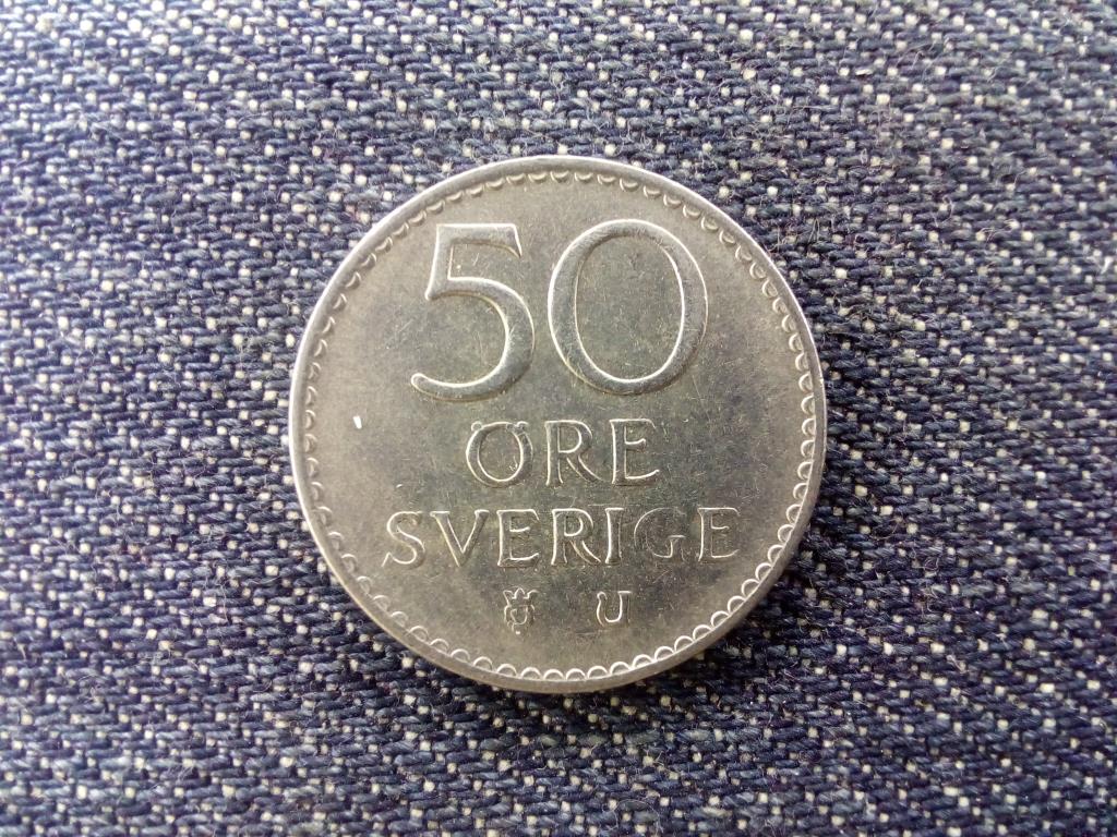 Svédország VI. Gusztáv Adolf (1950-1973) 50 Öre 1972 U