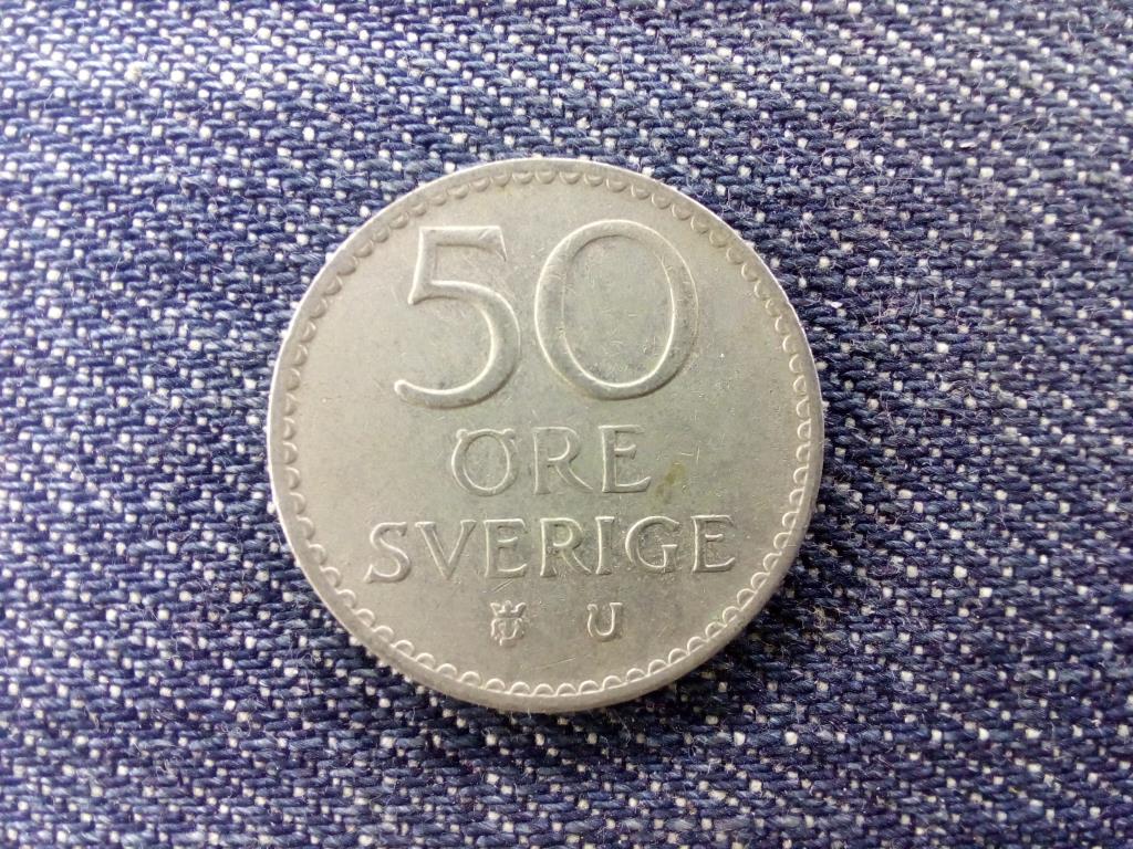 Svédország VI. Gusztáv Adolf (1950-1973) 50 Öre 1965 U
