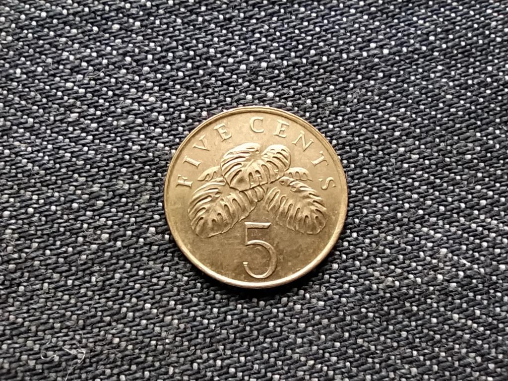 Szingapúr szalag lefelé 5 cent 1995