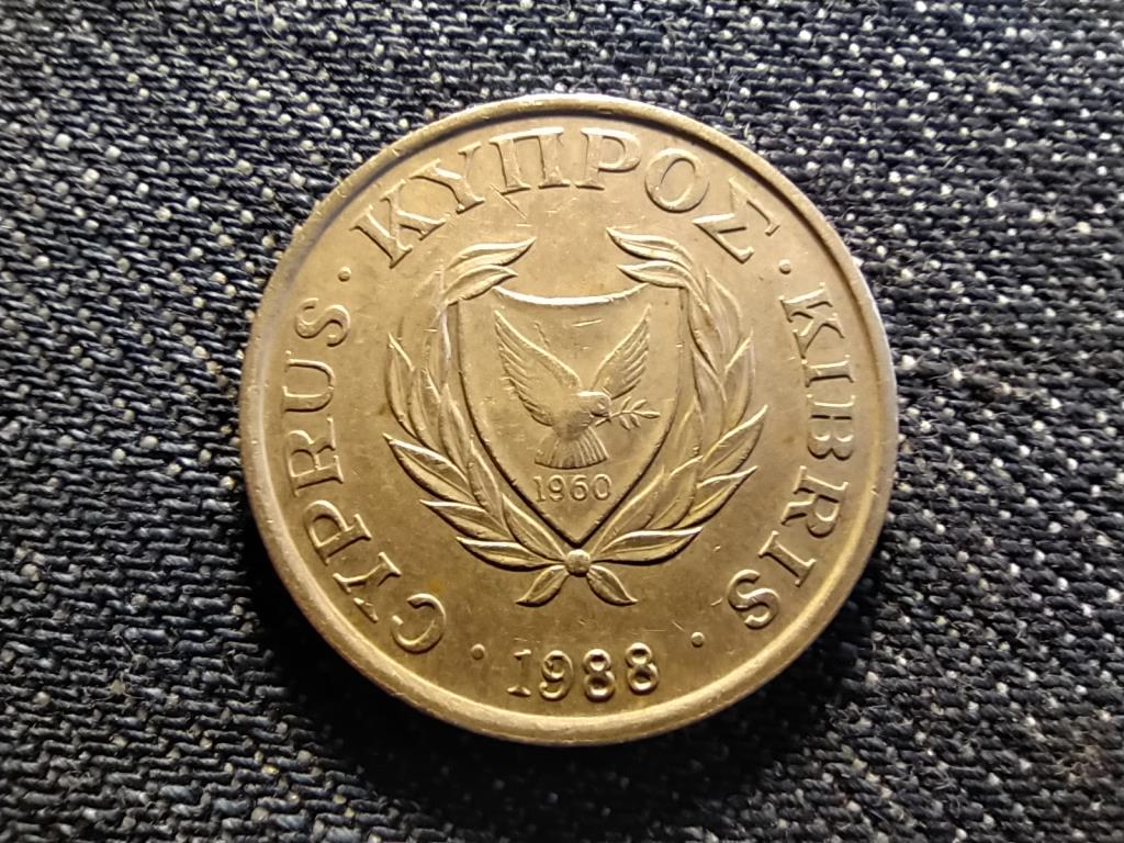 Ciprus 10 Cent 1988