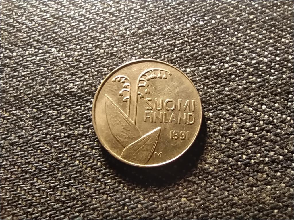 Finnország gyöngyvirág 10 penni 1991 M