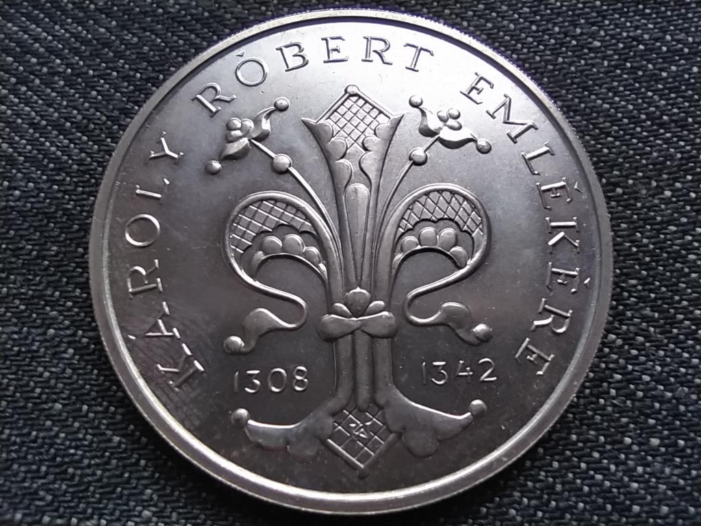 Károly Róbert halálának 650. évfordulójára ezüst 500 Forint 1992 BP BU