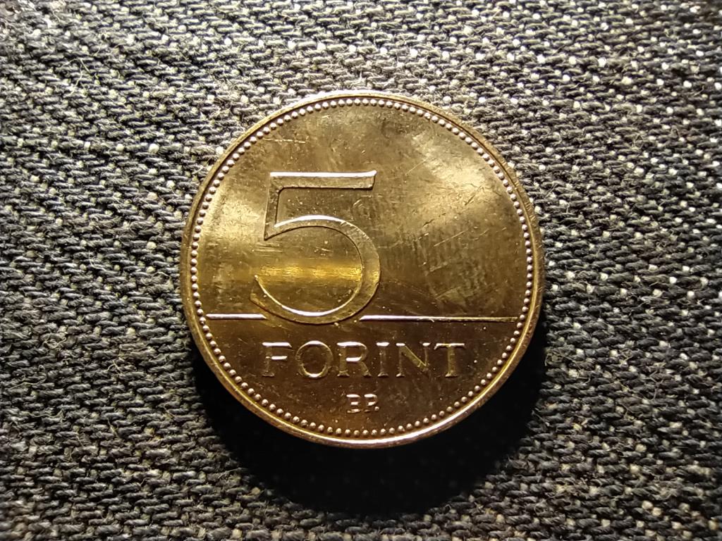 Harmadik Köztársaság (1989-napjainkig) 5 Forint 2018 BP