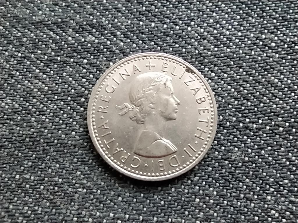 Anglia II. Erzsébet (1952-) 6 Penny 1966