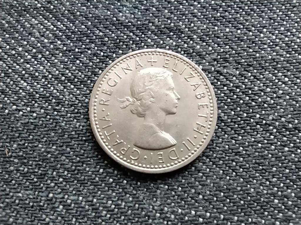 Anglia II. Erzsébet (1952-) 6 Penny 1967