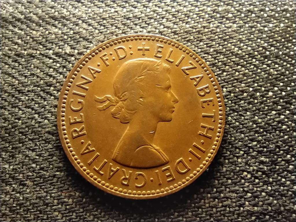 Anglia II. Erzsébet 1/2 Penny 1964
