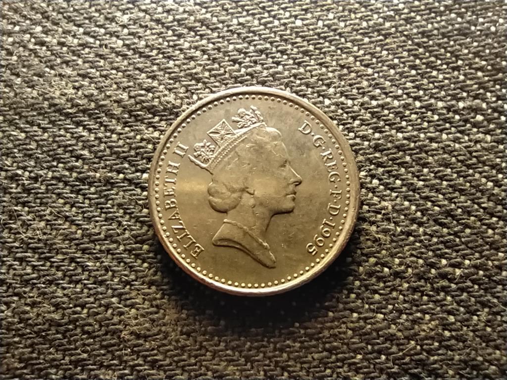 Anglia II. Erzsébet (1952-) 5 Penny 1995