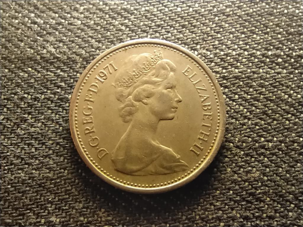 Anglia II. Erzsébet (1952-) 1 Penny 1971