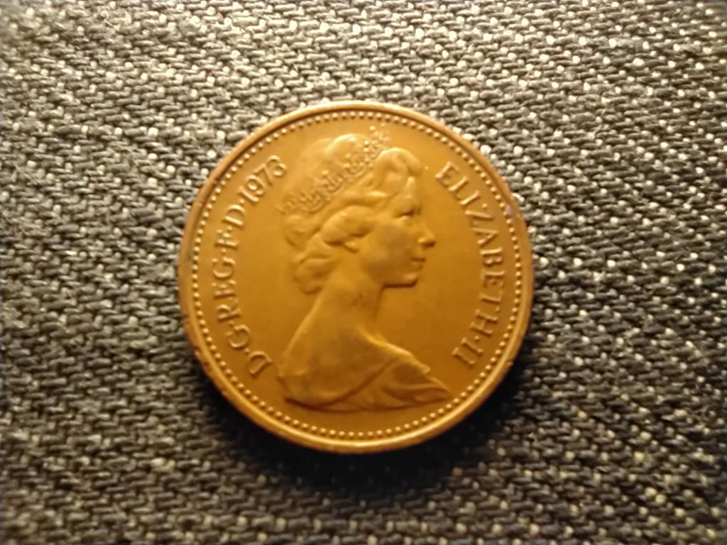 Anglia II. Erzsébet (1952-) 1 Penny 1973