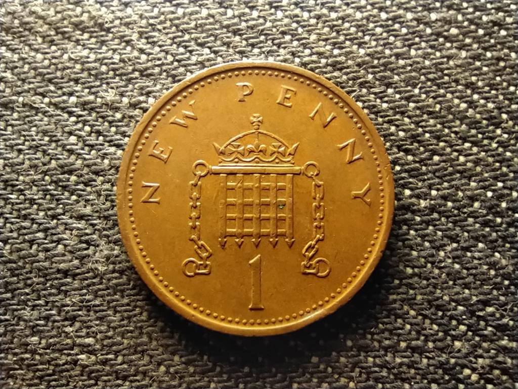 Anglia II. Erzsébet (1952-) 1 Penny 1975