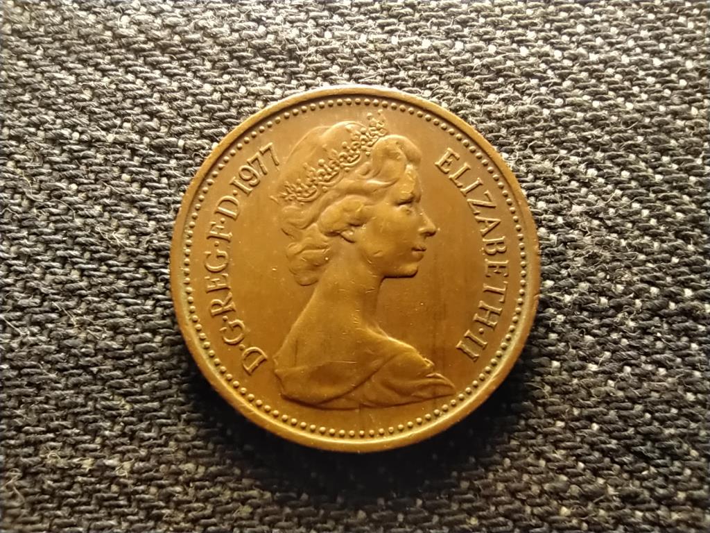 Anglia II. Erzsébet (1952-) 1 Penny 1977