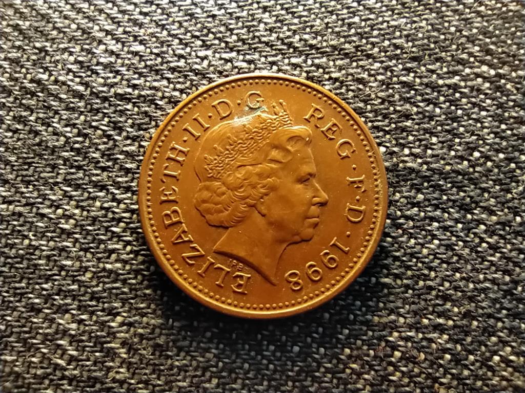 Anglia II. Erzsébet (1952-) 1 Penny 1998