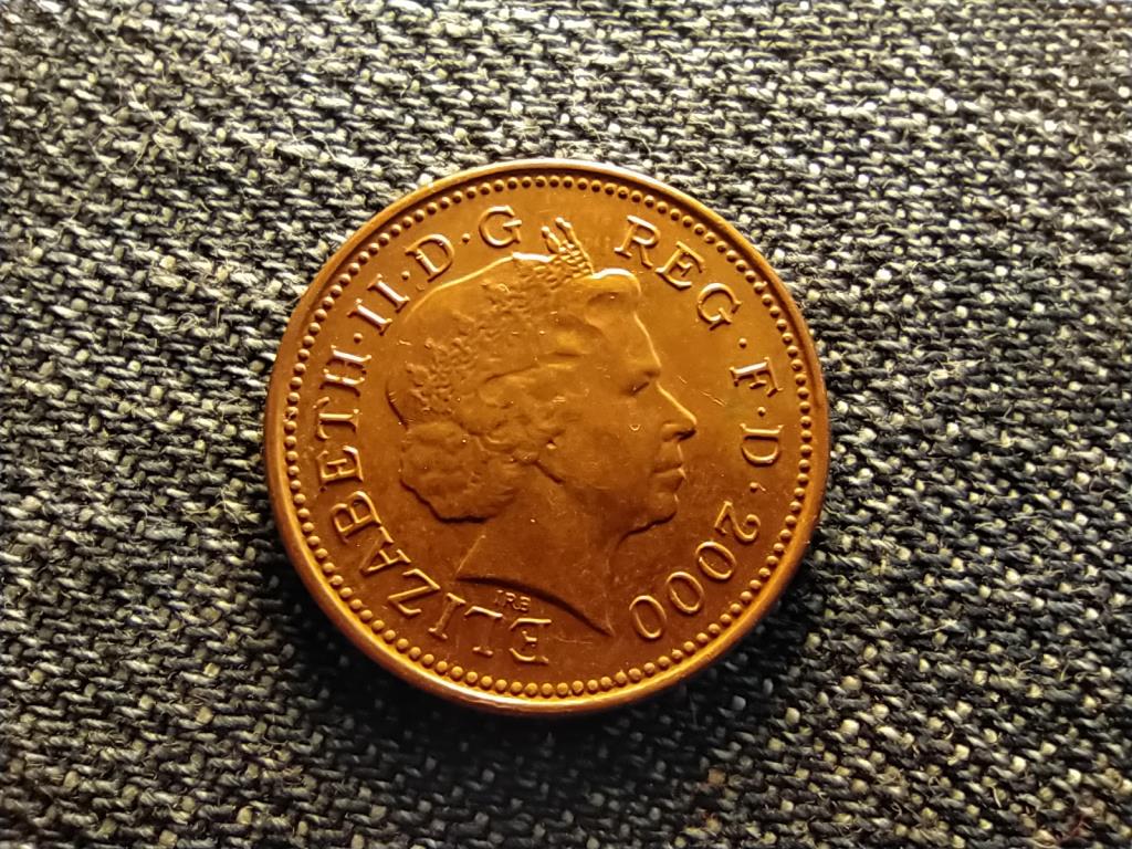 Anglia II. Erzsébet (1952-2022) 1 Penny 2000 