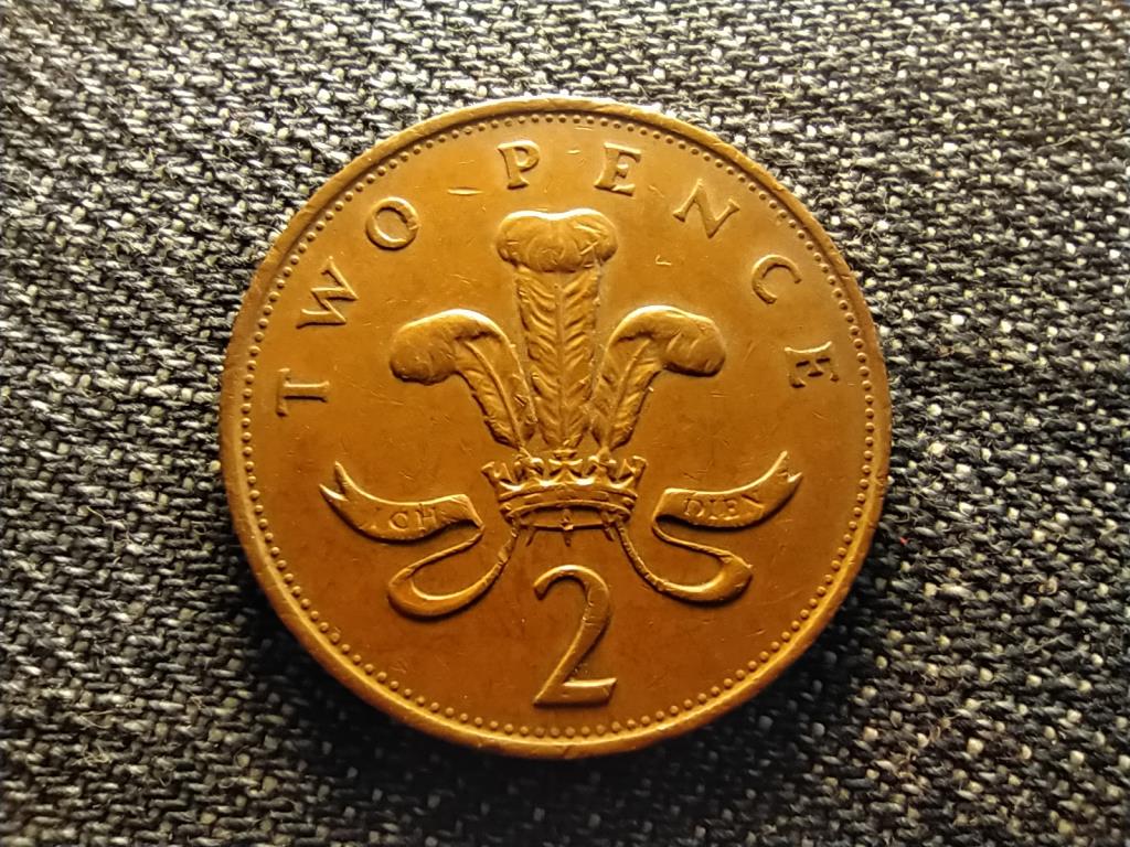 Anglia II. Erzsébet (1952-) 2 Penny 1986
