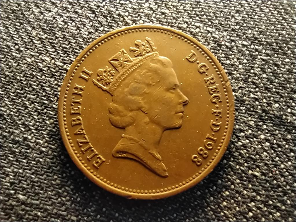 Anglia II. Erzsébet (1952-) 2 Penny 1988