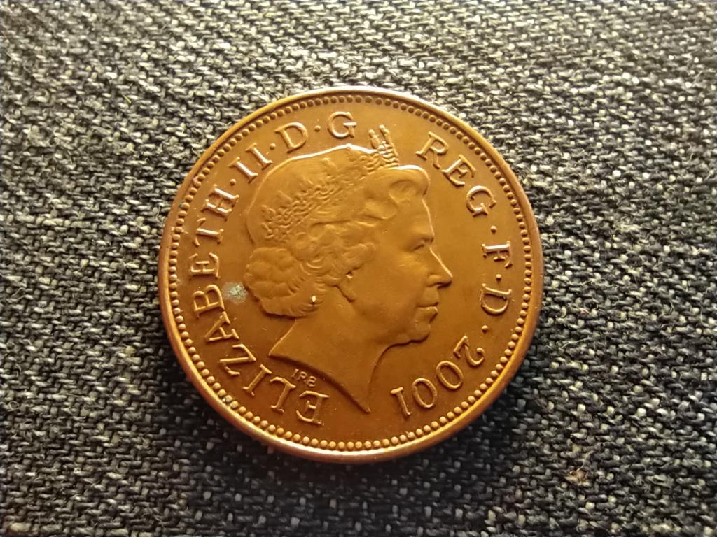 Anglia II. Erzsébet (1952-) 2 Penny 2001