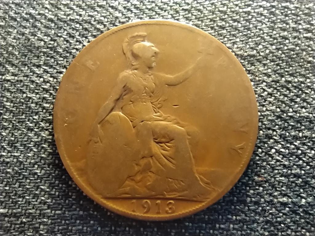 Anglia V. György 1 Penny 1913