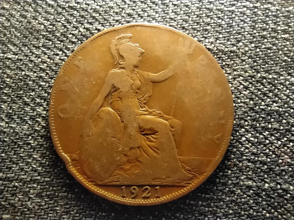 Anglia V. György 1 Penny 1921