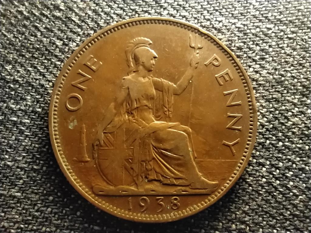 Anglia VI. György 1 Penny 1938