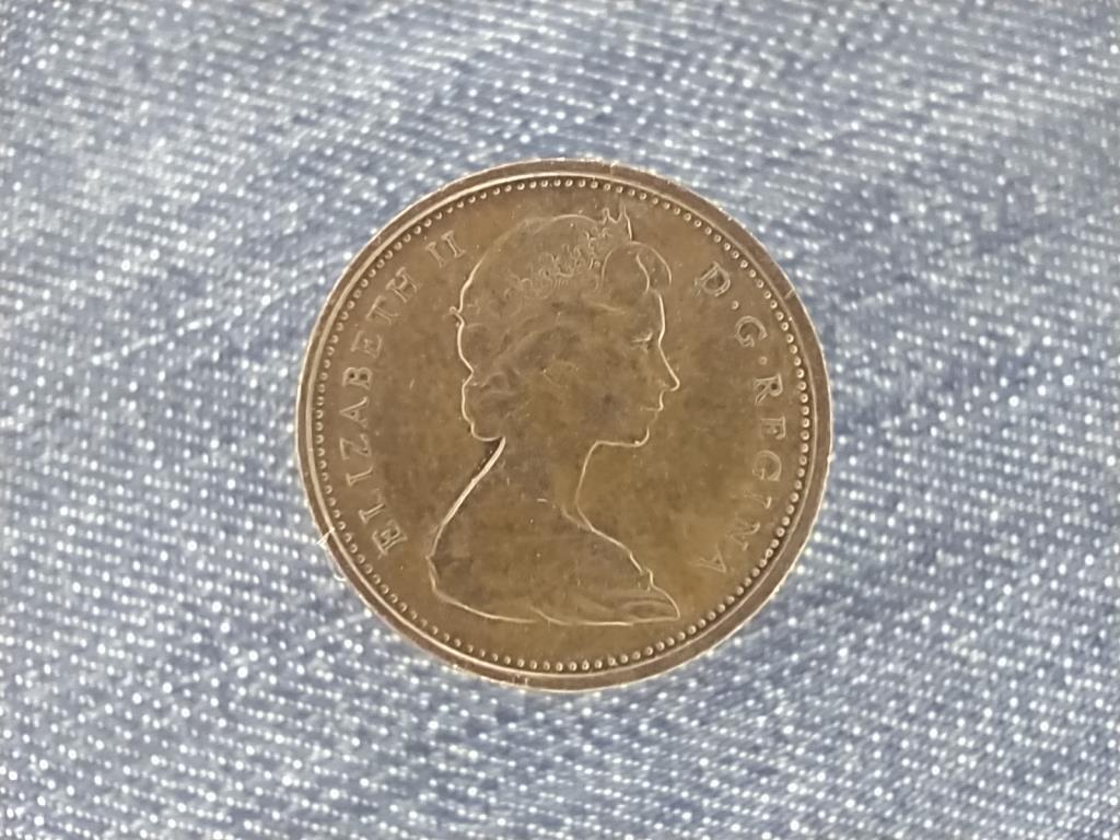 Kanada II. Erzsébet 1 Cent 1970