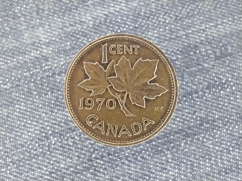 Kanada II. Erzsébet 1 Cent 1970