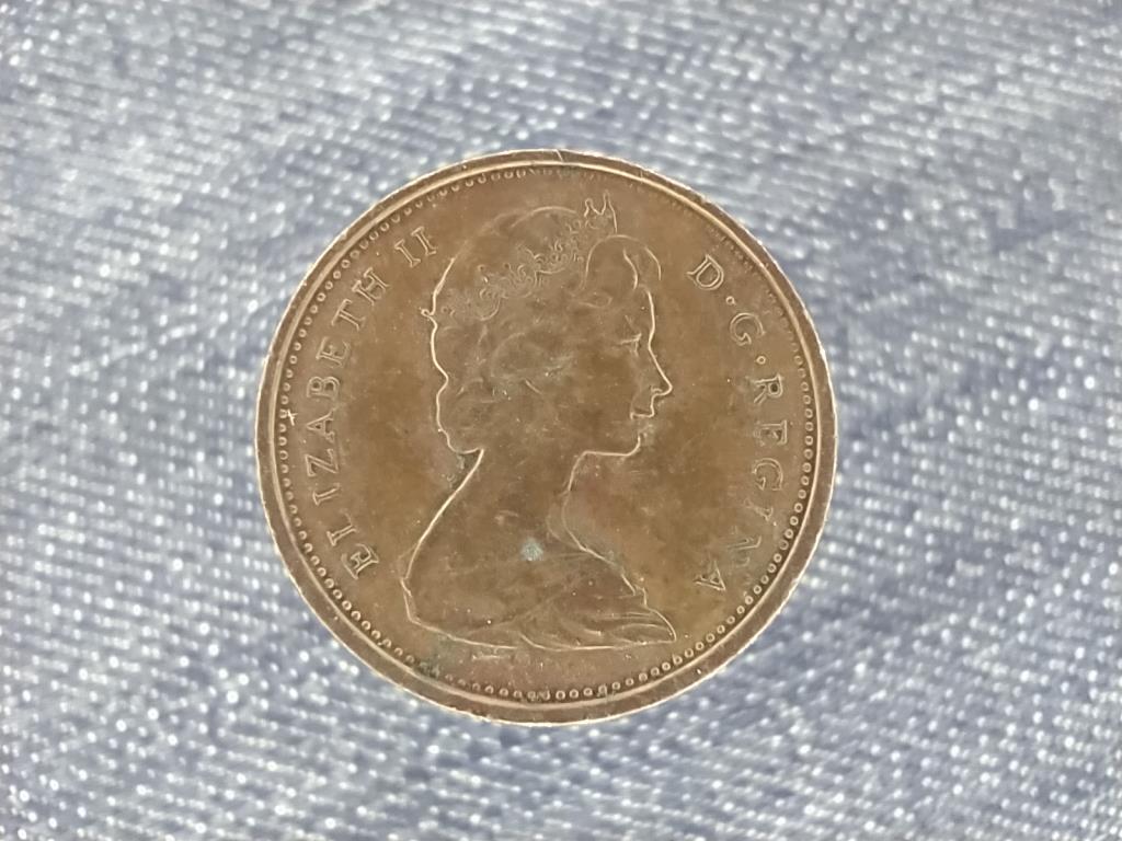 Kanada II. Erzsébet 1 Cent 1969
