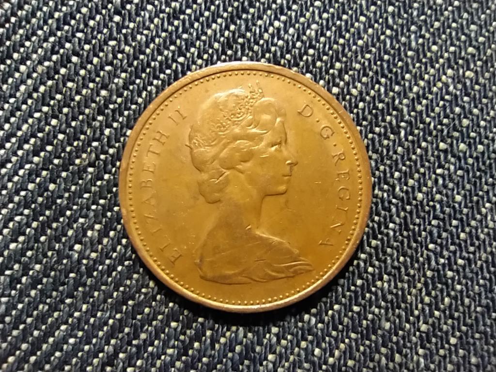 Kanada II. Erzsébet 1 Cent 1968