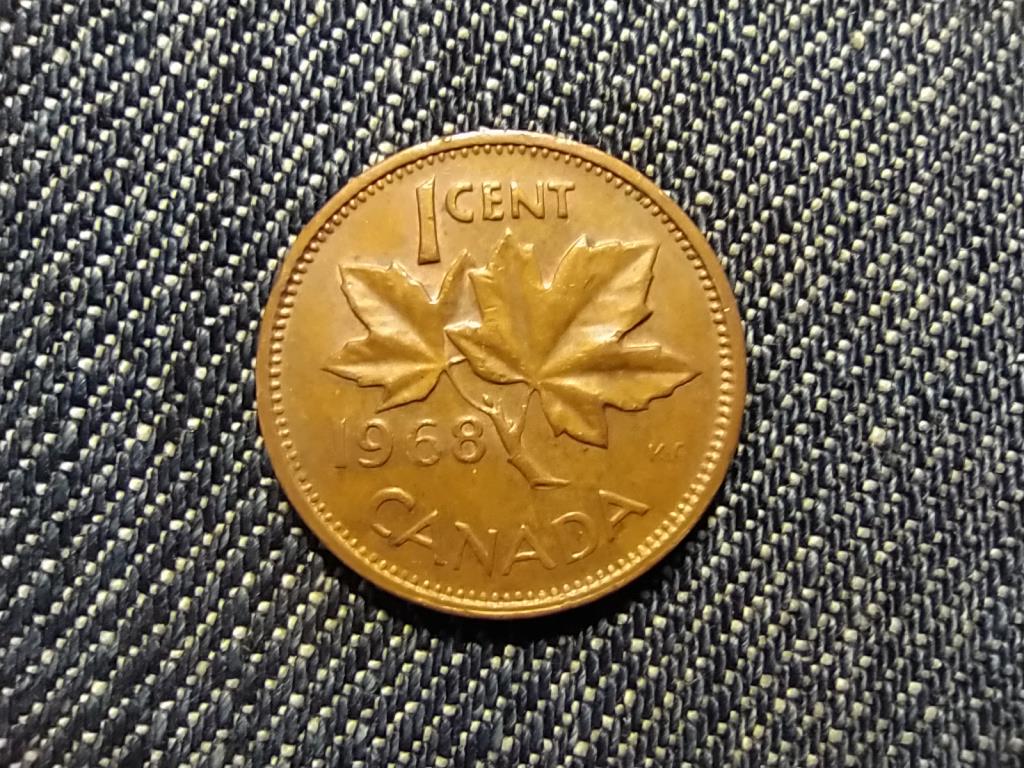 Kanada II. Erzsébet 1 Cent 1968