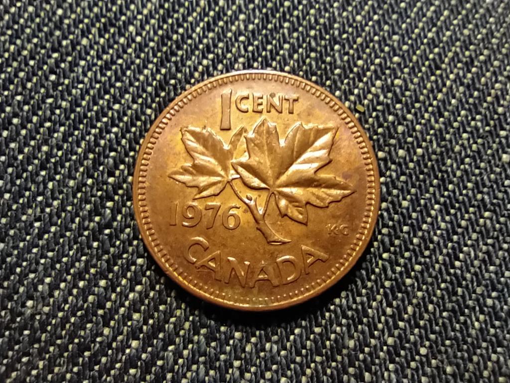 Kanada II. Erzsébet 1 Cent 1976