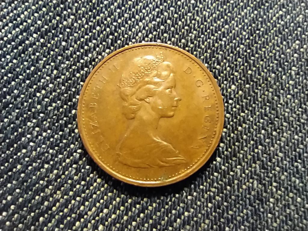 Kanada II. Erzsébet 1 Cent 1975