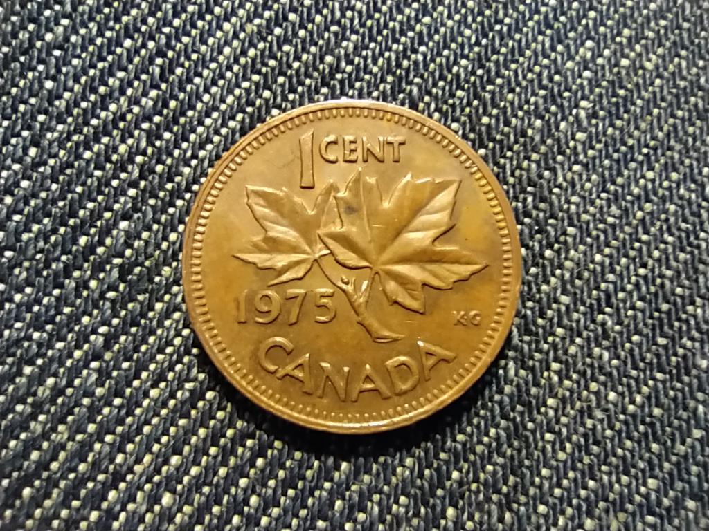 Kanada II. Erzsébet 1 Cent 1975