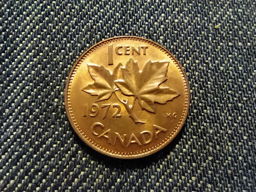 Kanada II. Erzsébet 1 Cent 1972