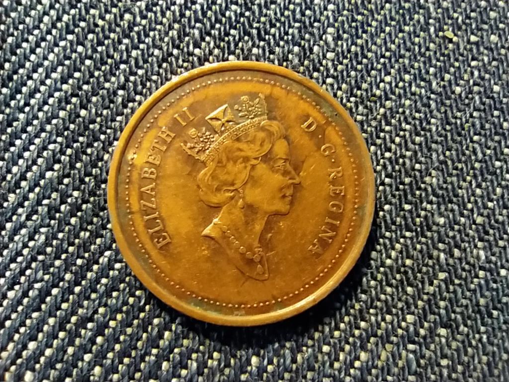 Kanada II. Erzsébet 1 Cent 1999